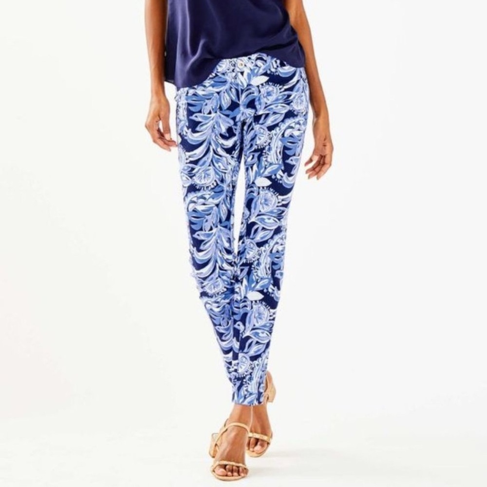 Lilly Pulitzer Kelli Ankle Skinny Pants Size 6